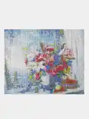 Алмазная мозаика Остров Сокровищ Цветы, 663866, без подрамника 40x50 см, картина стразами