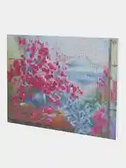 Алмазная мозаика Остров Сокровищ Сакура, 663874, без подрамника 40x50 см, картина стразами