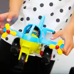Набор Самолет JUMBO NEW с 2 фигурками