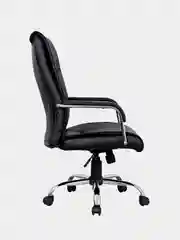 Кресло офисное BRABIX Space EX-508, экокожа, хром, черное, 530860