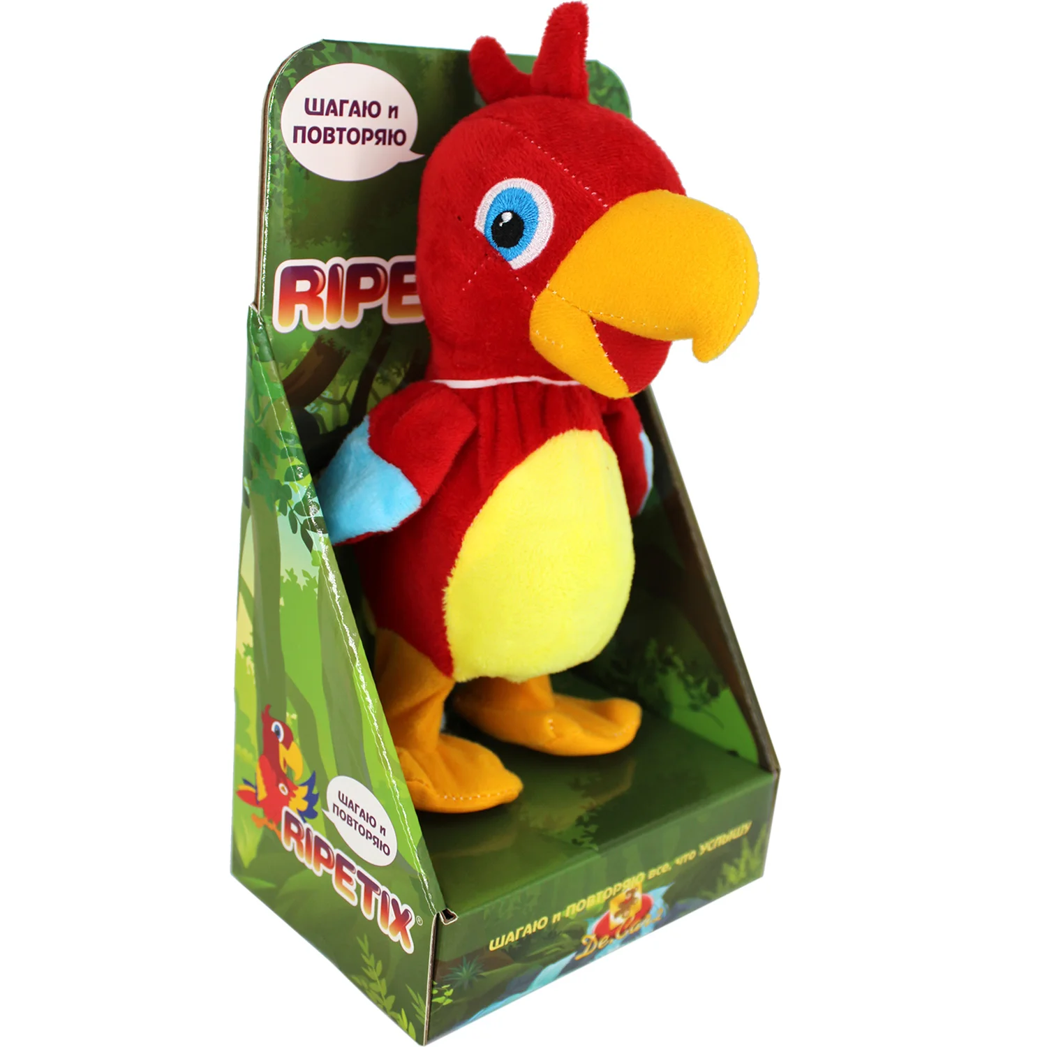 Интерактивная игрушка Попугай RIPETIX, в подарочной упаковке
