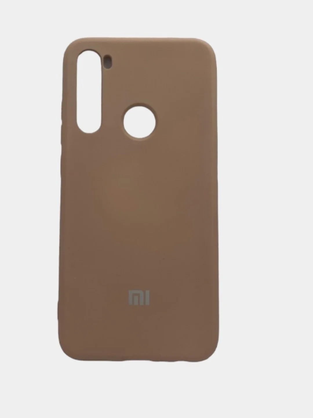 Бежевый матовый чехол для Xiaomi redmi note 8