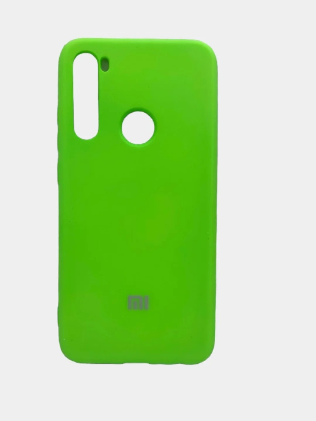 Салатовый матовый чехол для Xiaomi redmi note 8