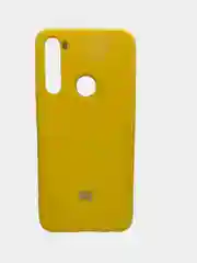 Желтый матовый чехол для Xiaomi redmi note 8