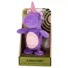 Интерактивная игрушка Единорог Фиолетовый  4в1, в шоубоксе