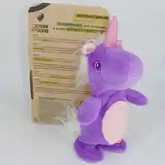 Интерактивная игрушка Единорог Фиолетовый  4в1, в шоубоксе