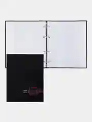 Тетрадь на кольцах Brauberg Dark, 404709, А5, в клетку, со сменным блоком, 120 листов