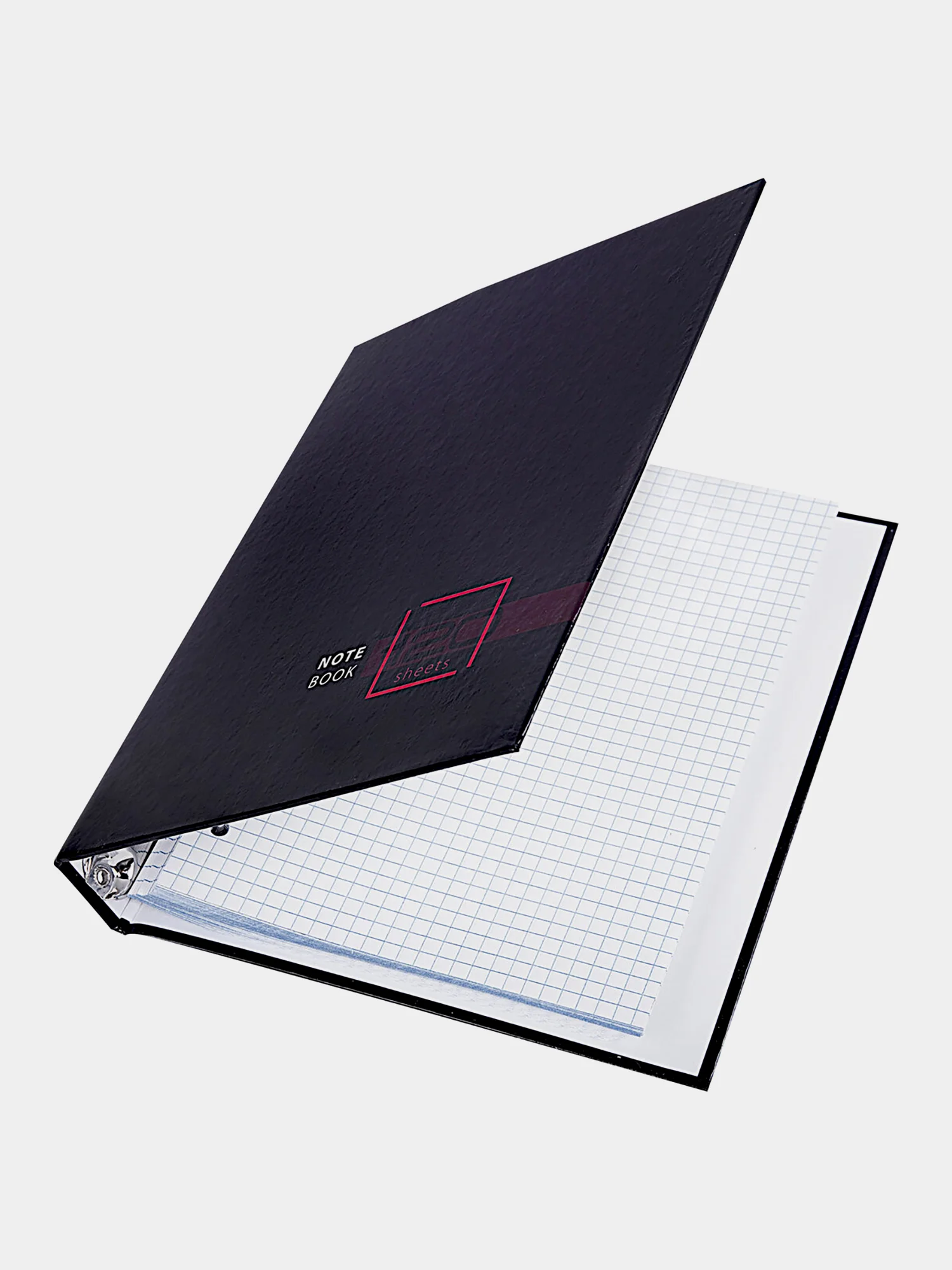 Тетрадь на кольцах Brauberg Dark, 404709, А5, в клетку, со сменным блоком, 120 листов