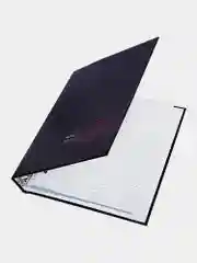 Тетрадь на кольцах Brauberg Dark, 404709, А5, в клетку, со сменным блоком, 120 листов