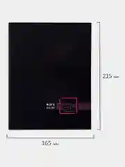 Тетрадь на кольцах Brauberg Dark, 404709, А5, в клетку, со сменным блоком, 120 листов