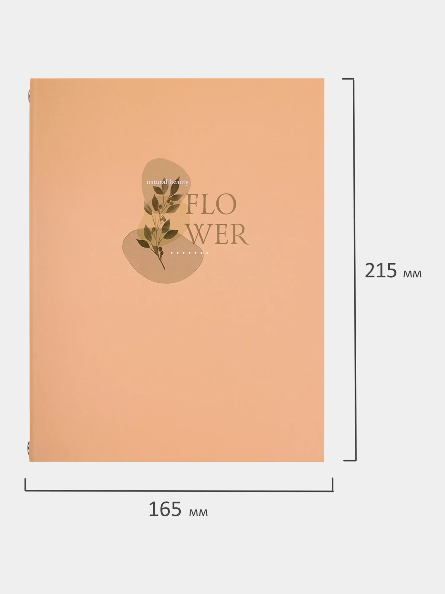 Тетрадь на кольцах Brauberg Pastel Flower, 404710, А5, в клетку, со сменным блоком, 120 л