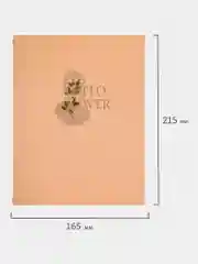 Тетрадь на кольцах Brauberg Pastel Flower, 404710, А5, в клетку, со сменным блоком, 120 л