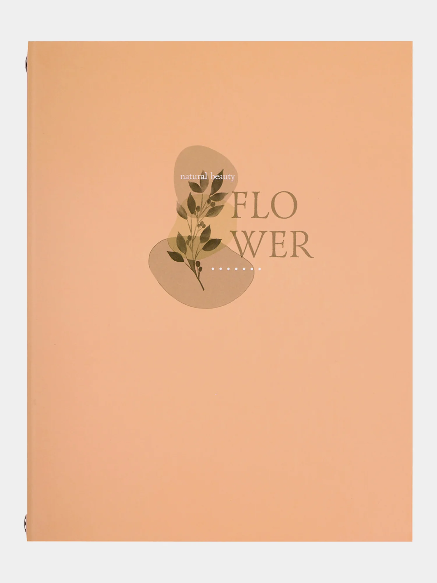 Тетрадь на кольцах Brauberg Pastel Flower, 404710, А5, в клетку, со сменным блоком, 120 л