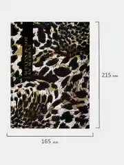 Тетрадь на кольцах Brauberg Leopard, 404712, А5, в клетку, со сменным блоком, 120 листов
