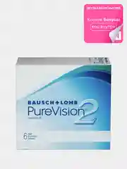 Контактные линзы Bausch + Lomb PureVision 2, 6pk (+3.00) - (-8.00) / BC 8.6