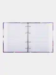 Тетрадь на кольцах Brauberg Blur, 404714, А5, в клетку, со сменным блоком, 120 листов