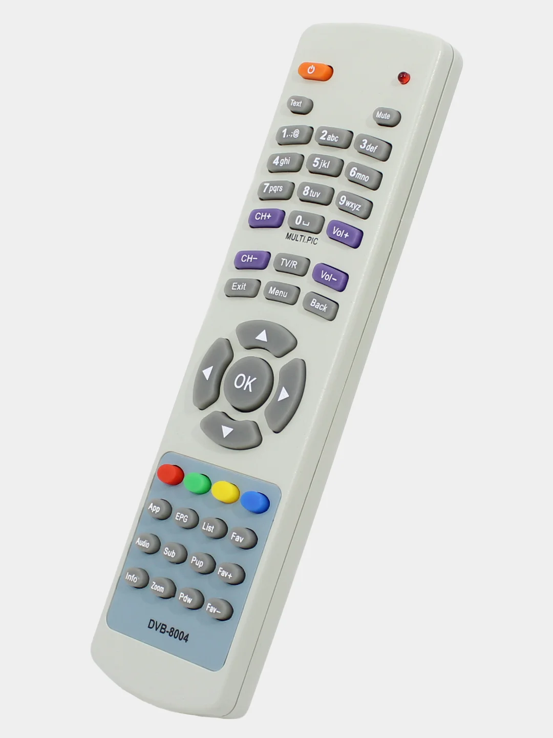 Пульт DVB-8004 для ресивера Evrosky