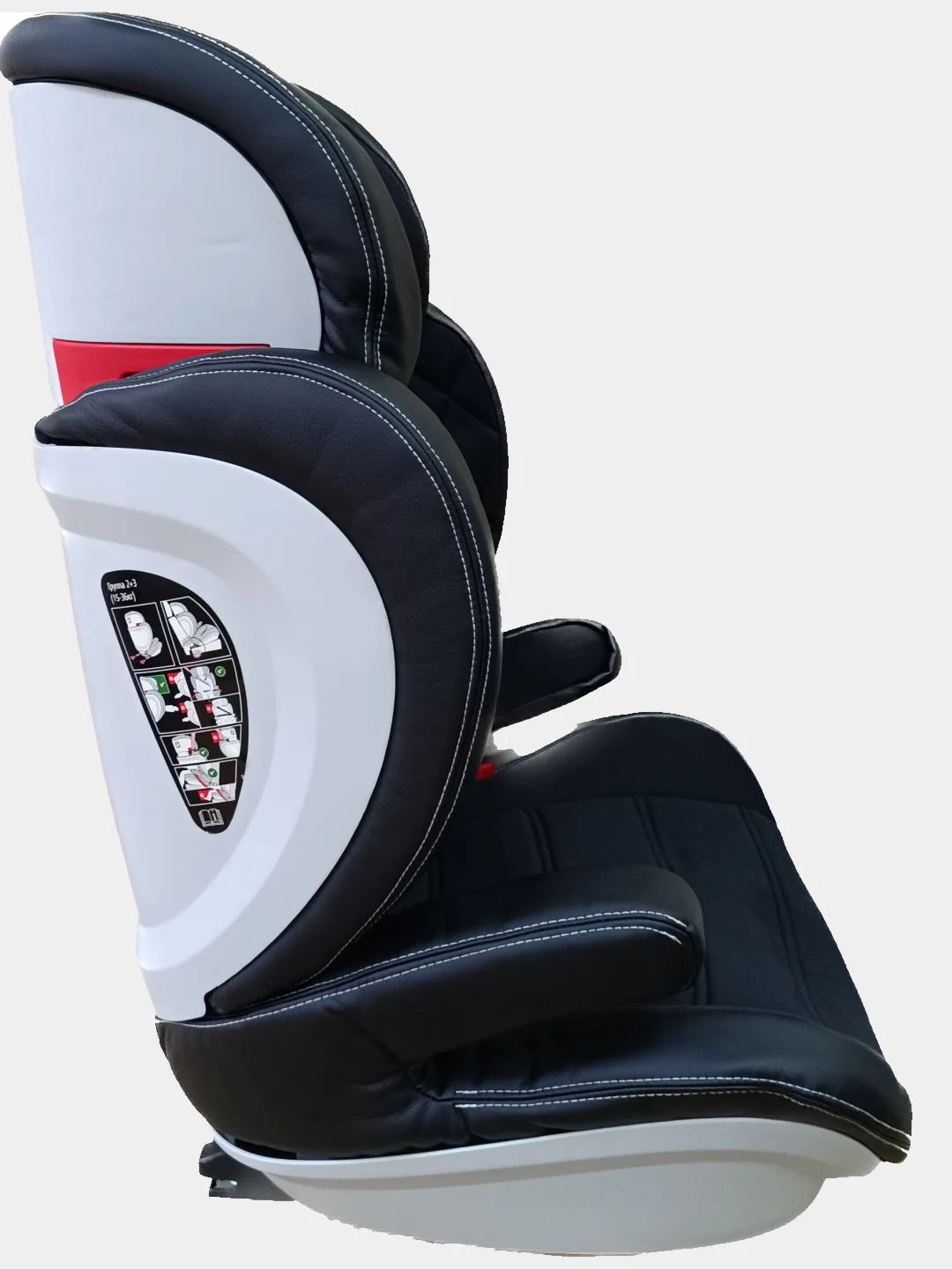 Автокресло, 15-36 YB802A, с isofix, черное