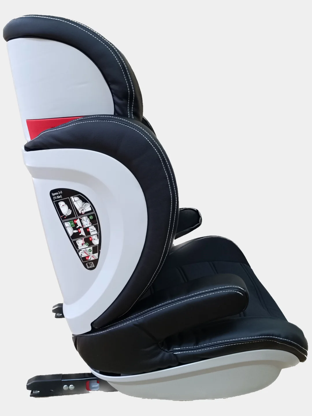Автокресло, 15-36 YB802A, с isofix, черное