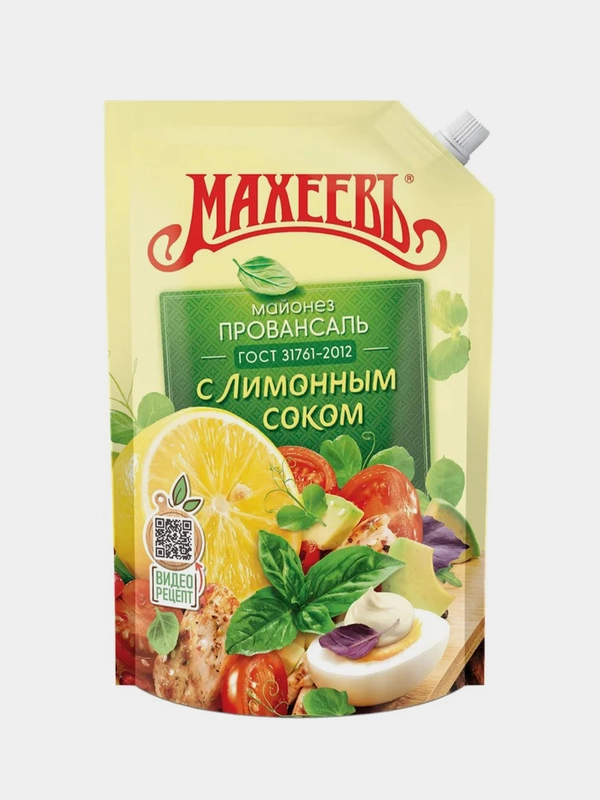 Майонез Махеевъ "Провансаль с лимонным соком," 50,5%, 630 г