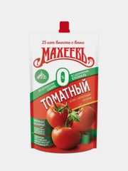 Кетчуп Махеевъ "Томатный", без сахара и крахмала, 300 г
