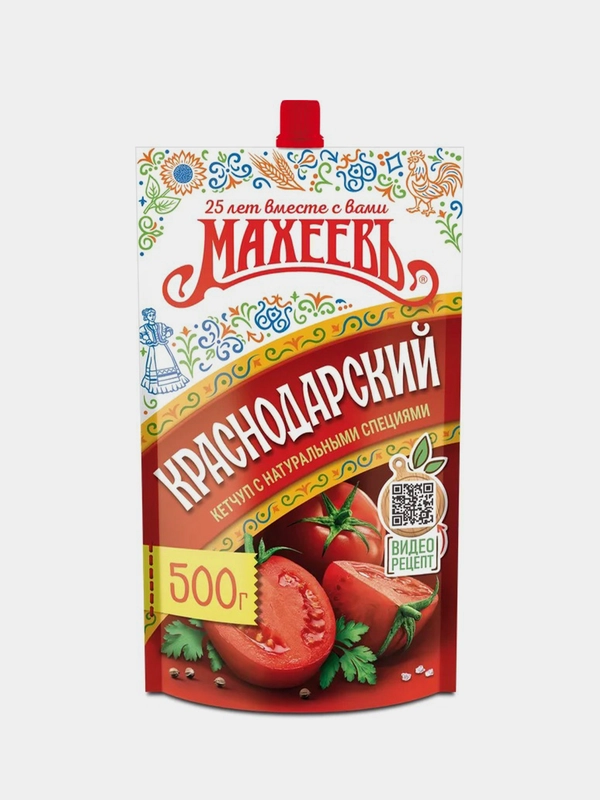 Кетчуп Махеевъ "Краснодарский", 500 г