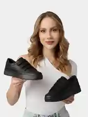 Черный кеды женские демисезонные