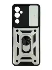Серебряный чехол противоударный armors для Tecno Pova Neo 2 / Техно Пова Нео 2 с защитой камеры