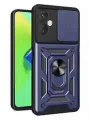 Черный чехол противоударный armors для Tecno Spark 9 Pro / Техно Спарк 9 Про с защитой камеры