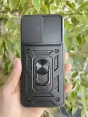 Темно-синий чехол противоударный armors для Tecno Spark 9 Pro / Техно Спарк 9 Про с защитой камеры