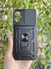Темно-синий чехол противоударный armors для Tecno Spark 9 Pro / Техно Спарк 9 Про с защитой камеры