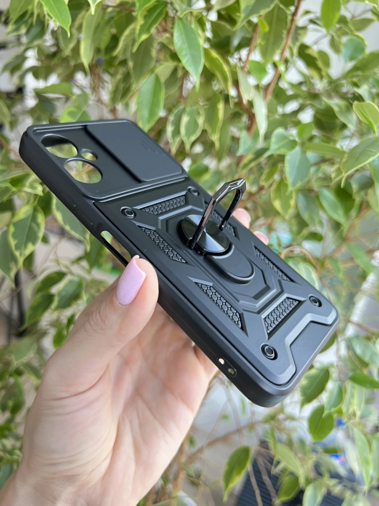 Темно-синий чехол противоударный armors для Tecno Spark 9 Pro / Техно Спарк 9 Про с защитой камеры