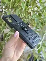 Темно-синий чехол противоударный armors для Tecno Spark 9 Pro / Техно Спарк 9 Про с защитой камеры