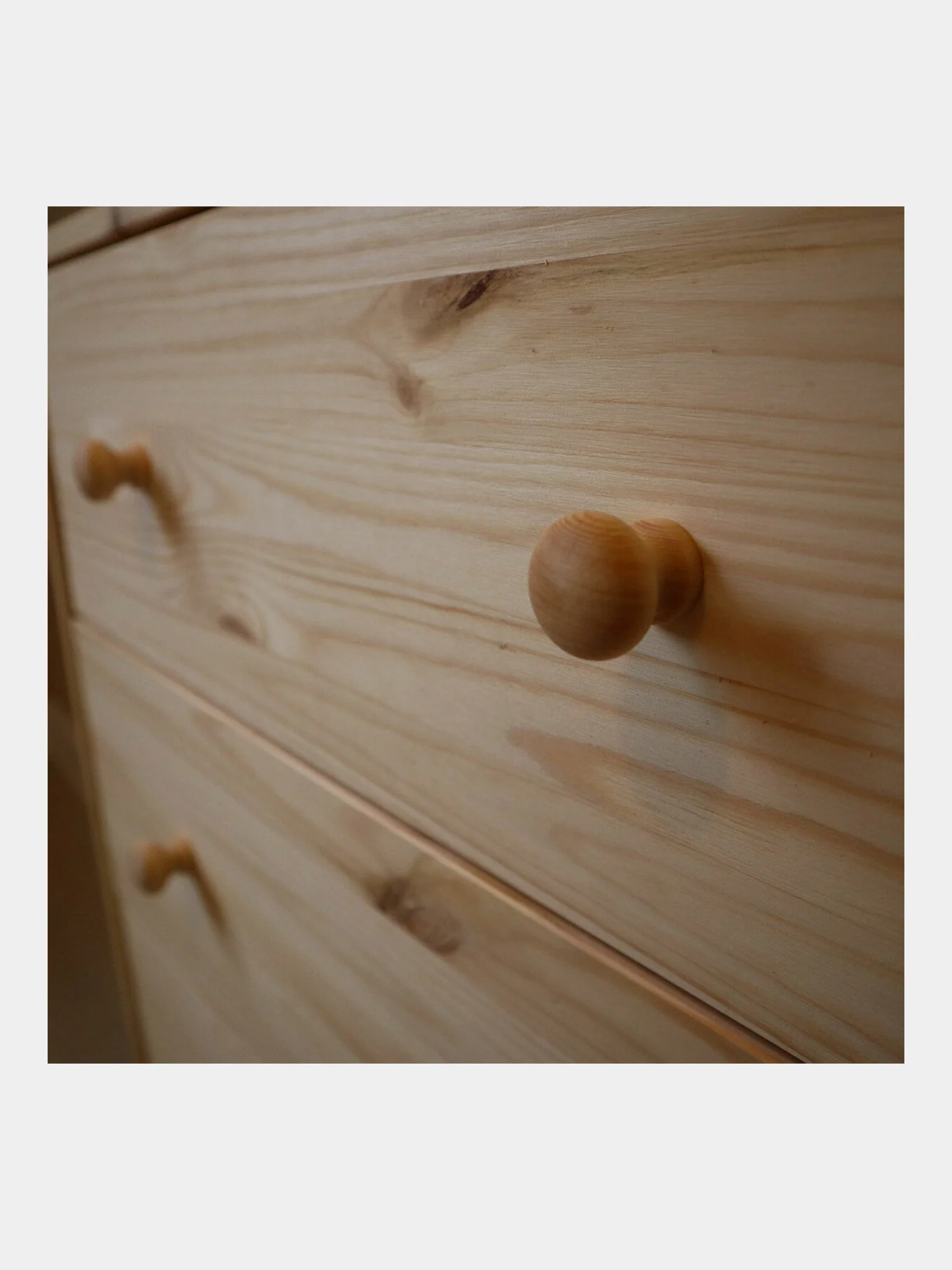 Комод деревянный ikea для хранения, сосна, 3 ящика, Brabix Scandi Sc-001 Раст, 641890