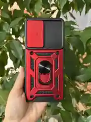 Красный чехол противоударный armors для Xiaomi 12T и 12T Pro/Сяоми 12Т и 12Т Про с защитой камеры