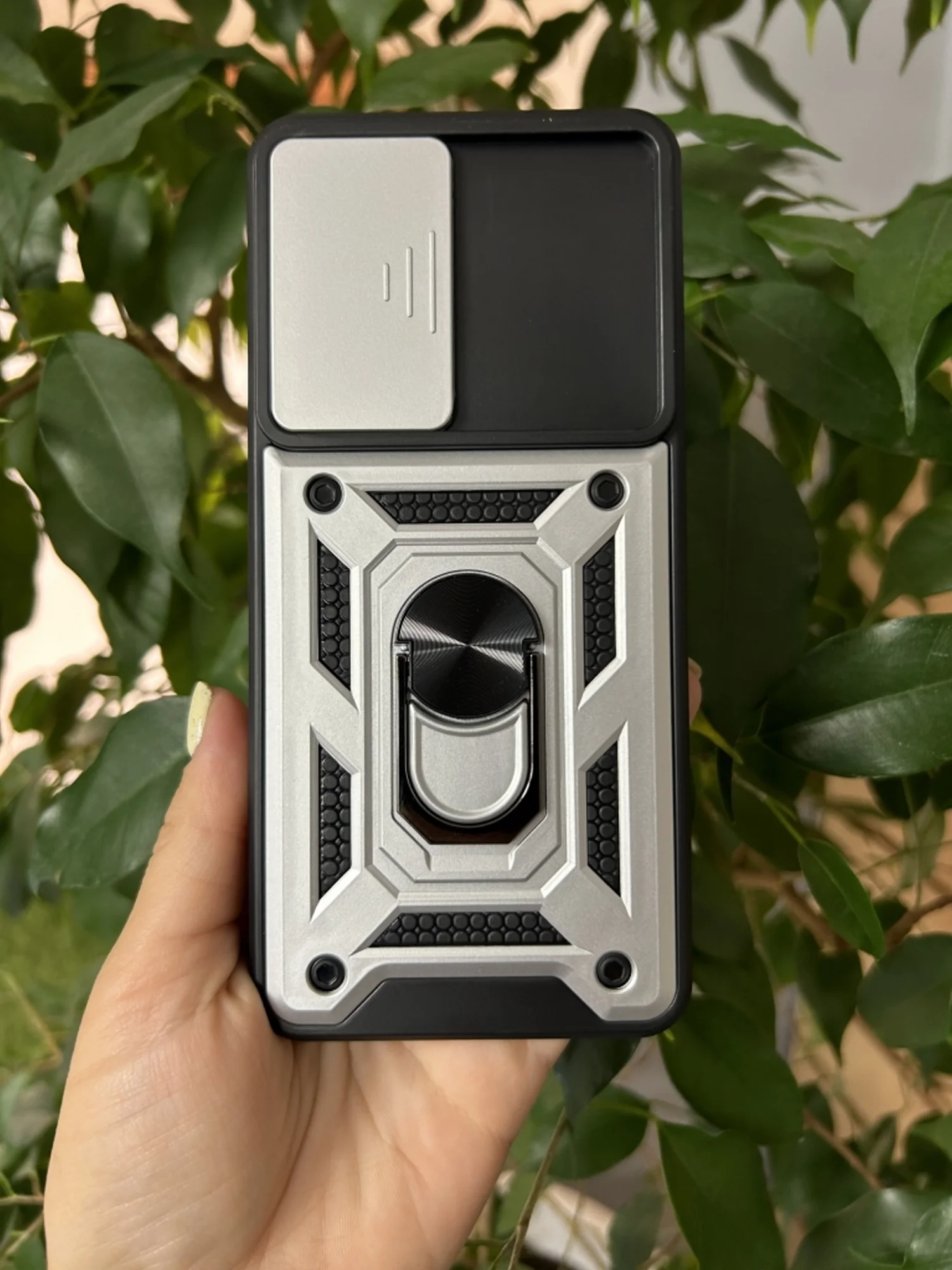 Серебряный чехол противоударный armors для Xiaomi 12T и 12T Pro/Сяоми 12Т и 12Т Про с защитой камеры