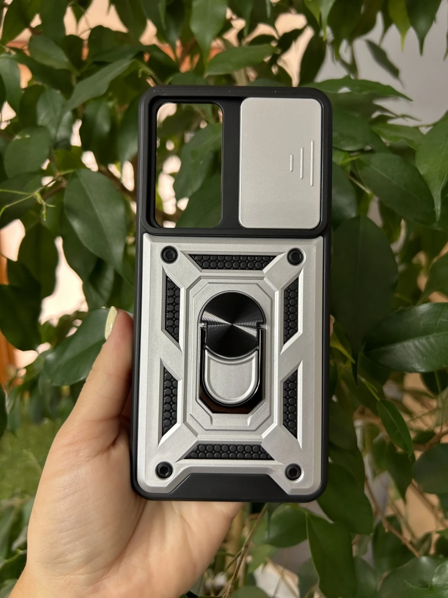Серебряный чехол противоударный armors для Xiaomi 12T и 12T Pro/Сяоми 12Т и 12Т Про с защитой камеры