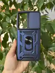 Темно-синий чехол противоударный armors для Xiaomi 12T и 12T Pro/Сяоми 12Т и 12Т Про с защитой камеры