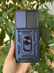 Темно-синий чехол противоударный armors для Xiaomi 12T и 12T Pro/Сяоми 12Т и 12Т Про с защитой камеры