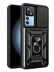 Черный чехол противоударный armors для Xiaomi 12T и 12T Pro/Сяоми 12Т и 12Т Про с защитой камеры