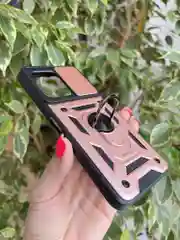 Розовый чехол противоударный armors для Vivo Y22 и Y35 4G / Виво У22 и У35 4G с защитой камеры