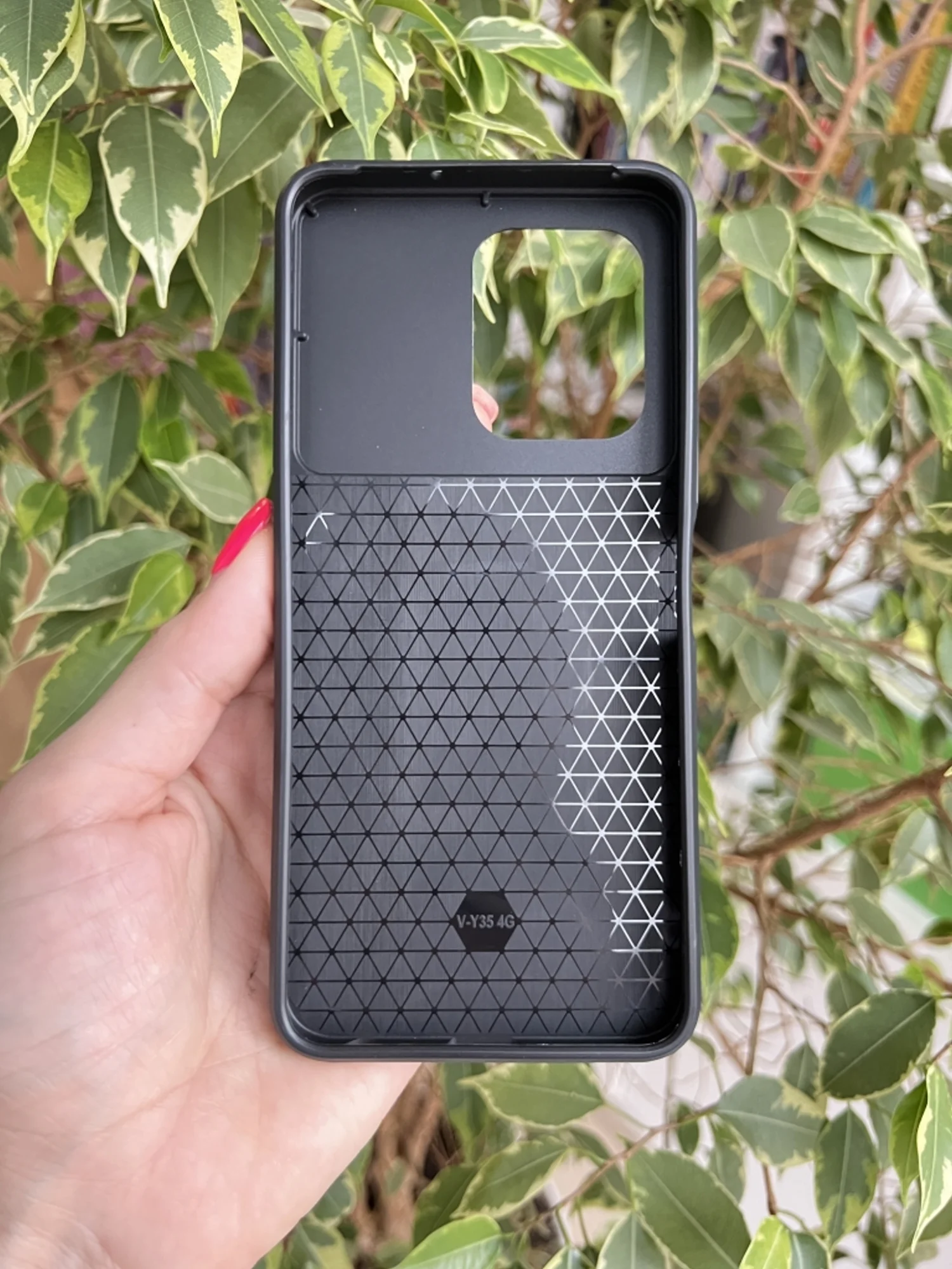 Зеленый чехол противоударный armors для Vivo Y22 и Y35 4G / Виво У22 и У35 4G с защитой камеры