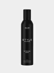 Мусс для укладки волос OLLIN STYLE, сильная фиксация, 250 мл