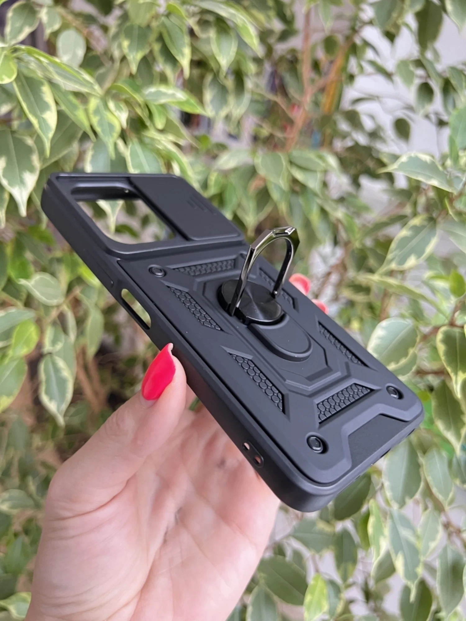 Черный чехол противоударный armors для Vivo Y22 и Y35 4G / Виво У22 и У35 4G с защитой камеры