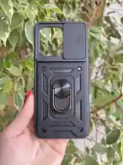 Черный чехол противоударный armors для Vivo Y22 и Y35 4G / Виво У22 и У35 4G с защитой камеры