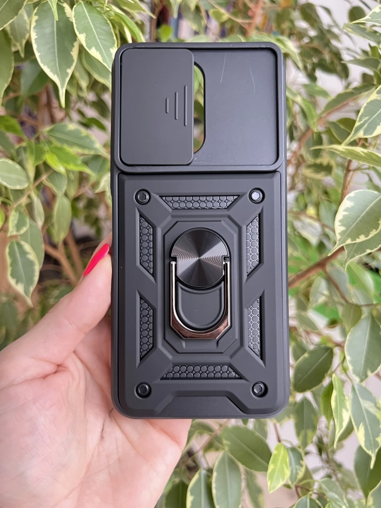 Черный чехол противоударный armors для Vivo Y22 и Y35 4G / Виво У22 и У35 4G с защитой камеры