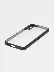 Прозрачный чехол для Samsung Galaxy S23 Plus пластиковый ROSCO противоударный, силиконовая окантовка