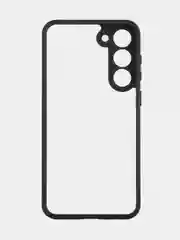 Прозрачный чехол для Samsung Galaxy S23 Plus пластиковый ROSCO противоударный, силиконовая окантовка
