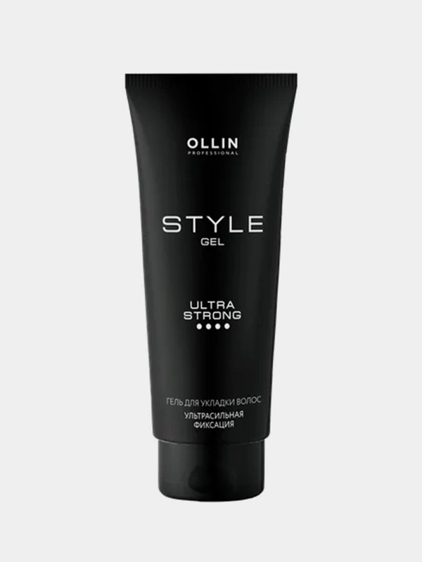 Гель для укладки волос OLLIN STYLE, ультрасильная фиксация, 200 мл