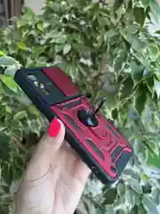Красный чехол противоударный armors для Vivo V23 5G / Виво В23 5G с защитой камеры